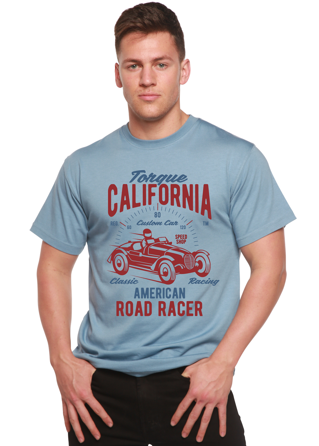 Torque California Spun Bamboo® Men's Bamboo Viscose/Organic Cotton Short Sleeve Graphic T-Shirt