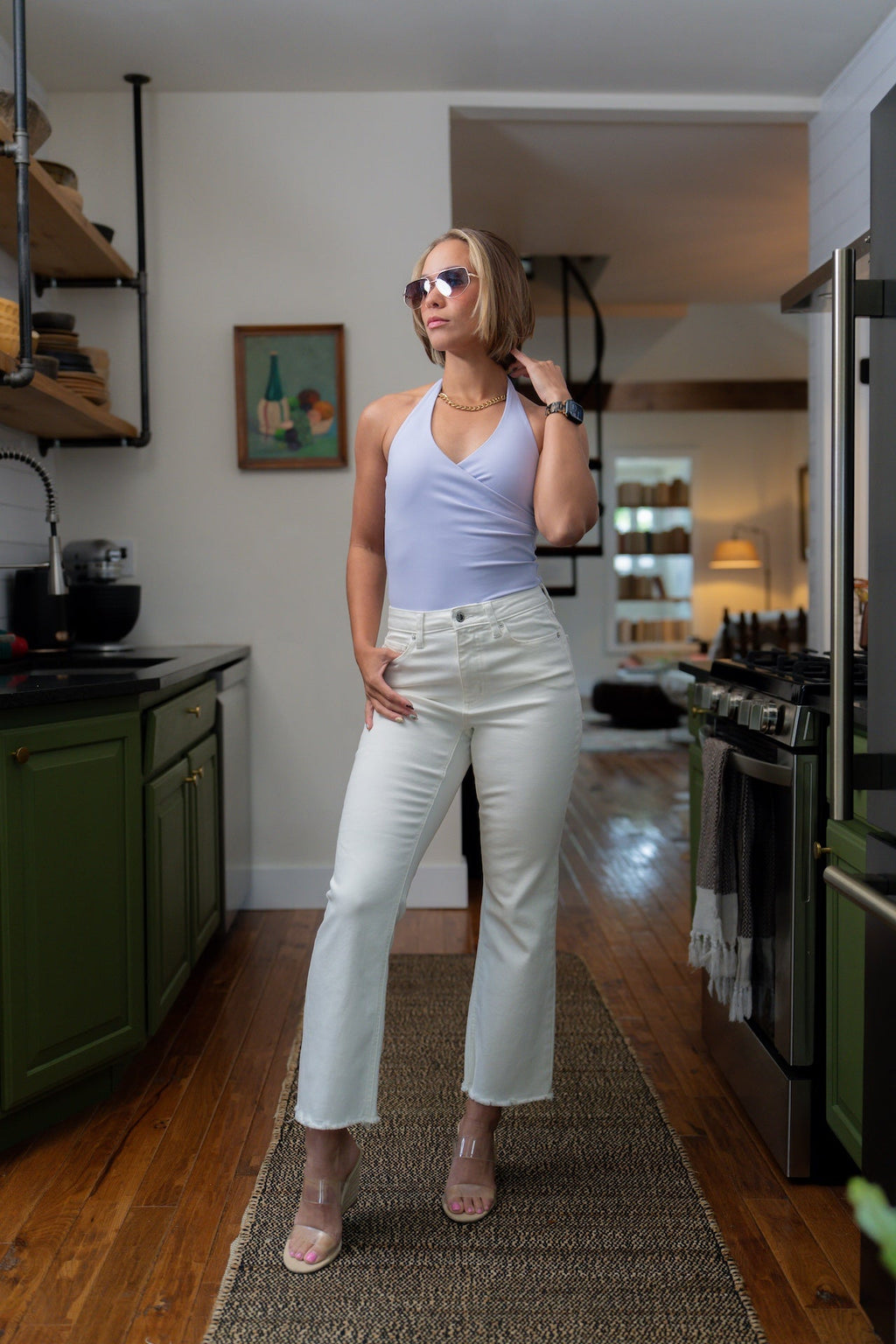 BRUSHED commit halter tank