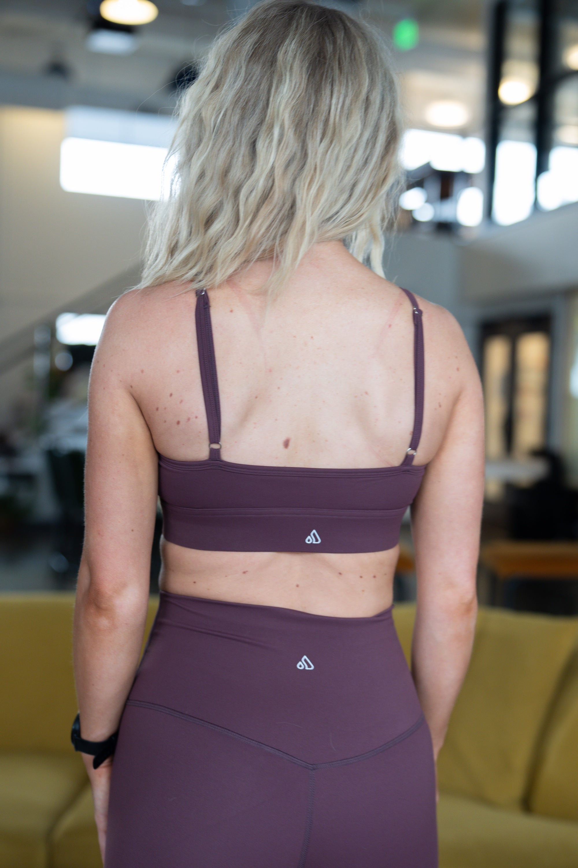 BRUSHED attain sports bra